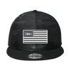 American flag DeBerti camo Snapback Hat